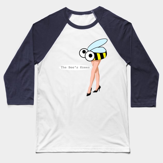 The Bee's Knees Baseball T-Shirt by Unsafety Pin